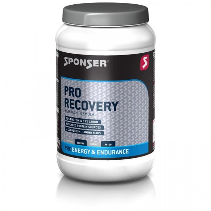 SPONSER Pro Recovery 44/44 - Boisson protéinée et glucidique en poudre - 800g 