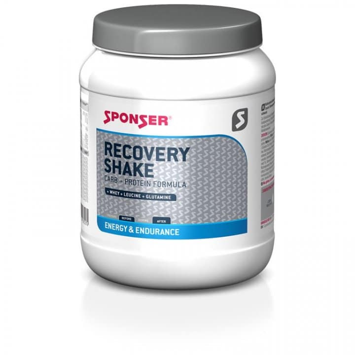 SPONSER Recovery Shake - Boisson protéinée et glucidique en poudre - 900g 