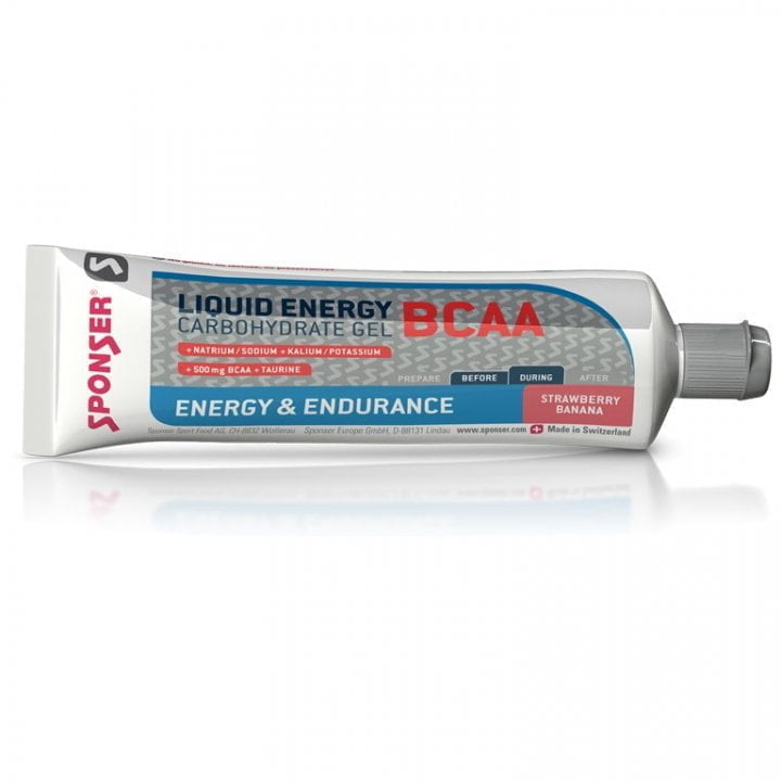 SPONSER Liquid Energy BCAA - Gel glucidique - Tube - 70g 