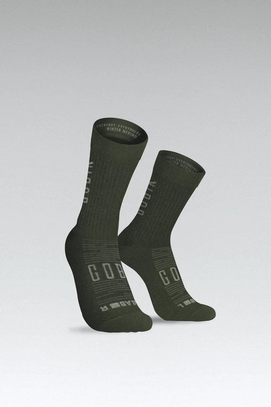 CALCETINES WINTER MERINO UNISEX ARMY