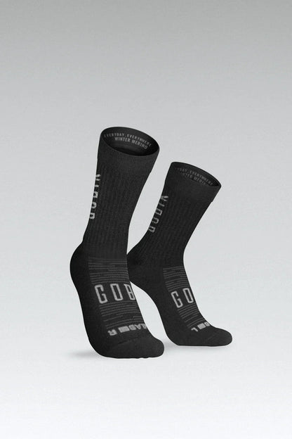 CALCETINES WINTER MERINO UNISEX BLACK