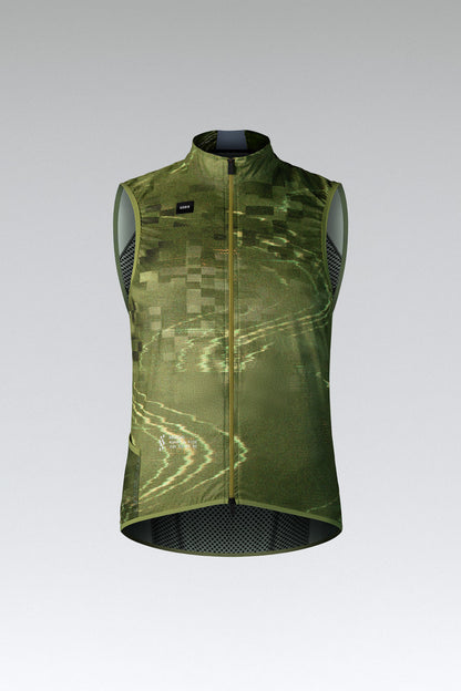 GILET PLUS 2.0 HOMME VERT OLIVE