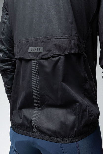 VESTE UNISEXE LÉGÈRE IMPERMÉABLE PLUVIA TRUE BLACK