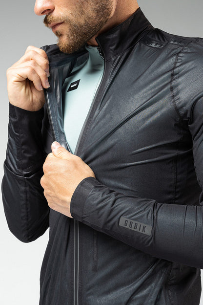 VESTE UNISEXE LÉGÈRE IMPERMÉABLE PLUVIA TRUE BLACK