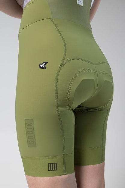 SHORT MAT 2.0 FEMME VERT OLIVE - K9