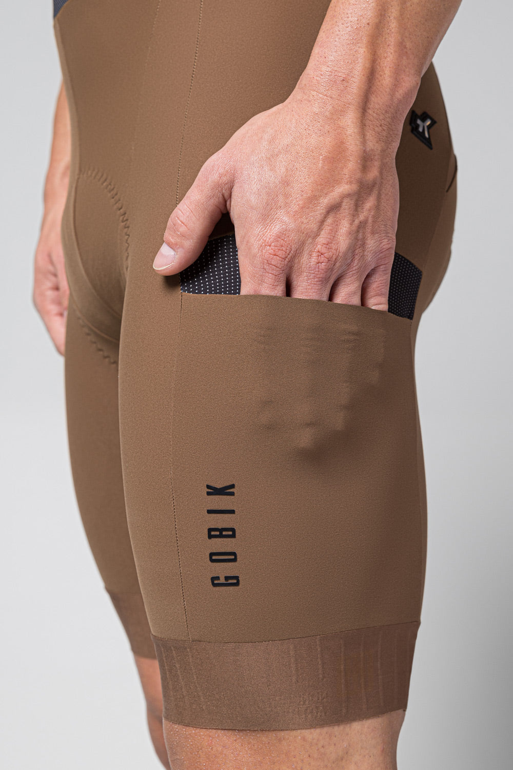 SHORT GRIT 2.0 POUR HOMMES CARAMEL - K10