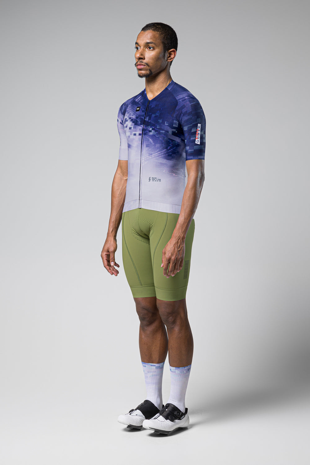 MAILLOT MANCHES COURTES CX PRO 3.0 UNISEXE BLEU