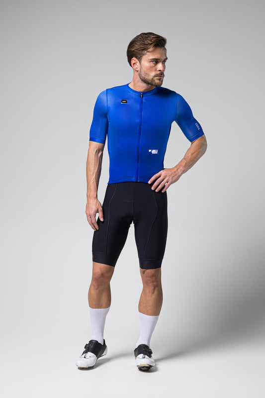 MAILLOT MANCHES COURTES HOMME STARK AZURE