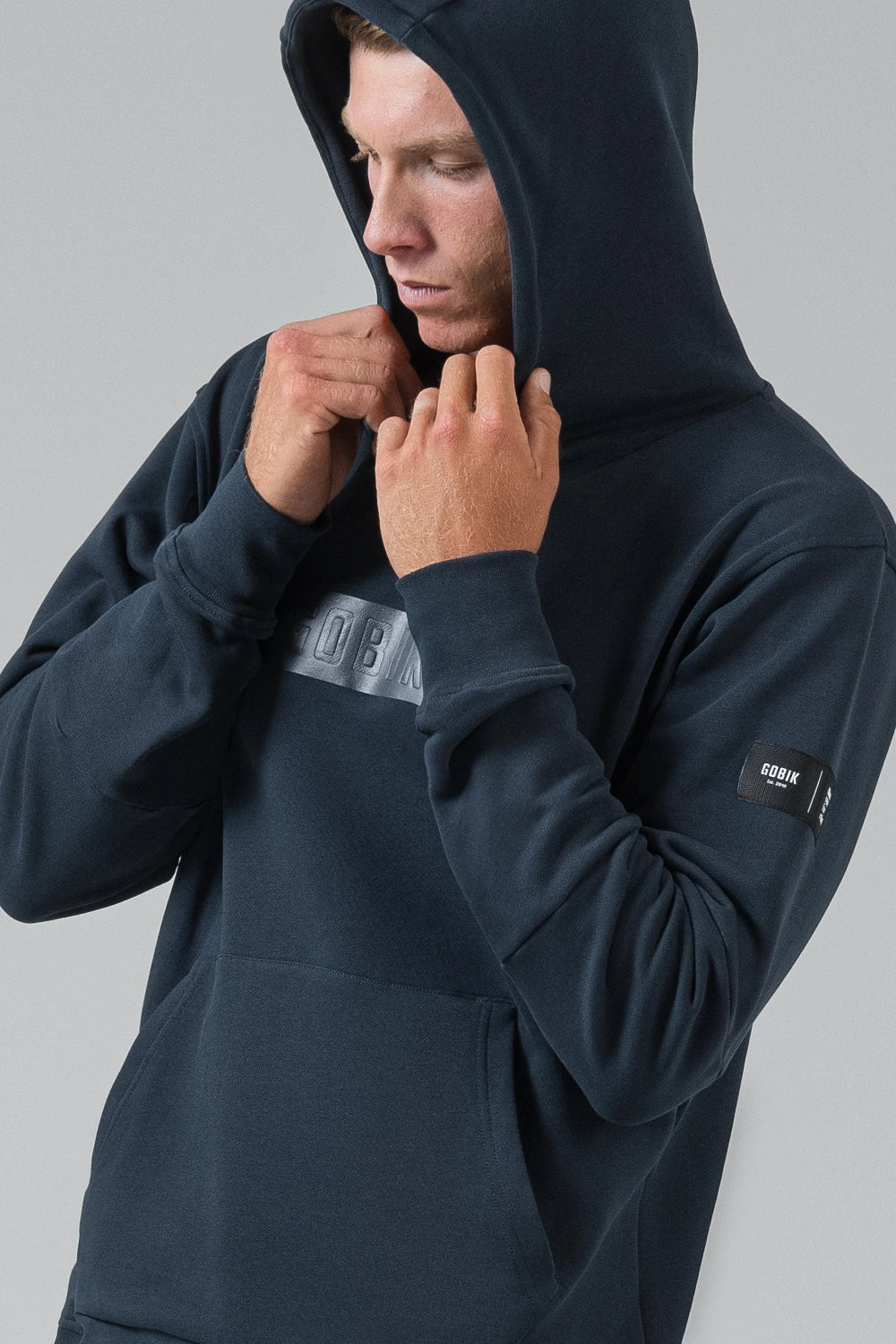 TRAILBLAZE SWEAT À CAPUCHE HOMME CROSSBAR ULTRABLUE