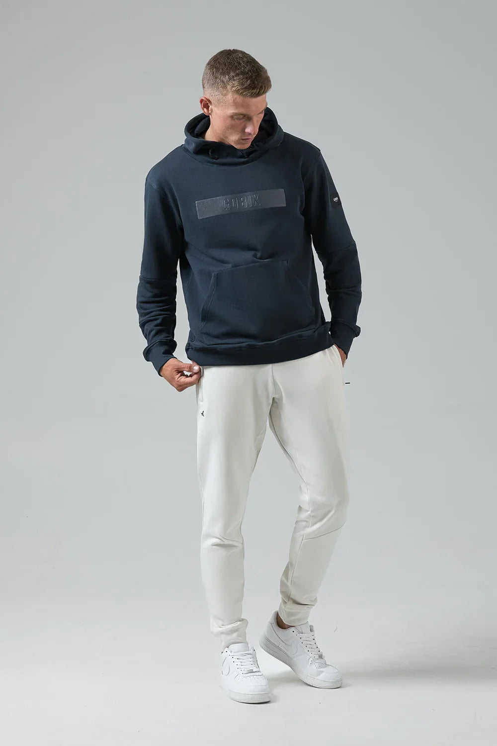 TRAILBLAZE SWEAT À CAPUCHE HOMME CROSSBAR ULTRABLUE