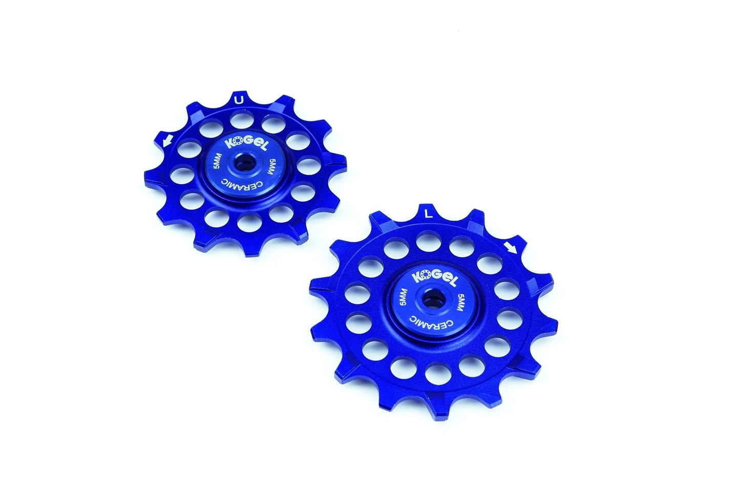 Poulies Kogel en aluminium pour SRAM Eagle 12/14 Z | Édition bleue