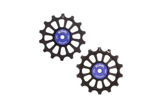 Poulies Kogel en aluminium 14/14 pour SRAM Eagle et Shimano 12 vitesses