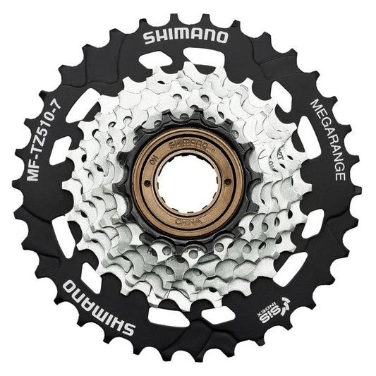 Cassette Piñon Shimano Rosca 7v Mf-Tz510 14-16-18-20-22-24-28